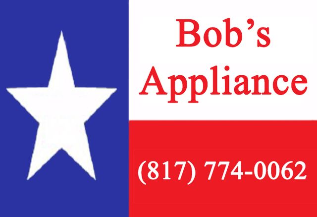 Bobs Appliance Texas flag logo, the design from Ross's dad's business cards